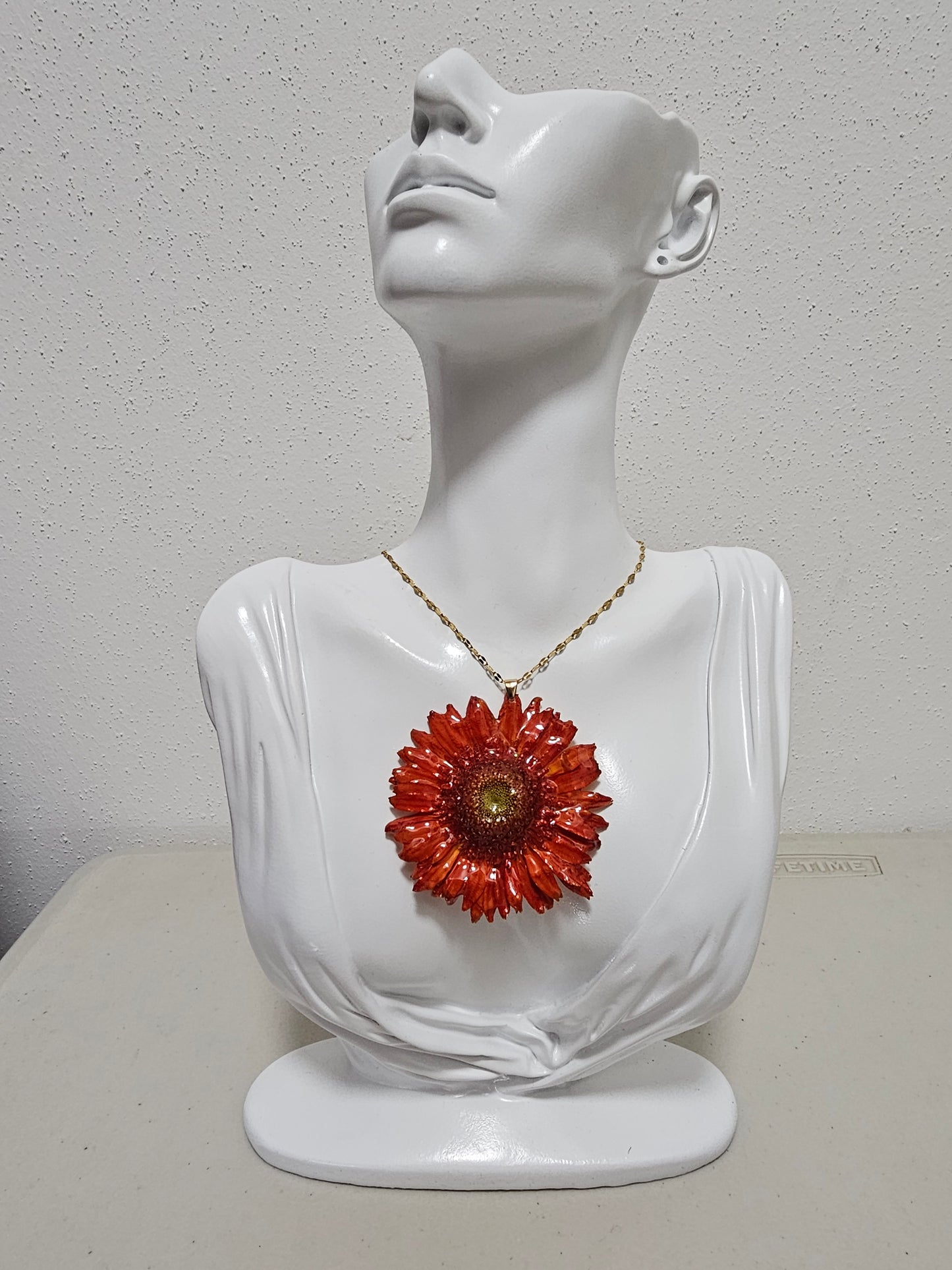 Collar Gerbera Naranja