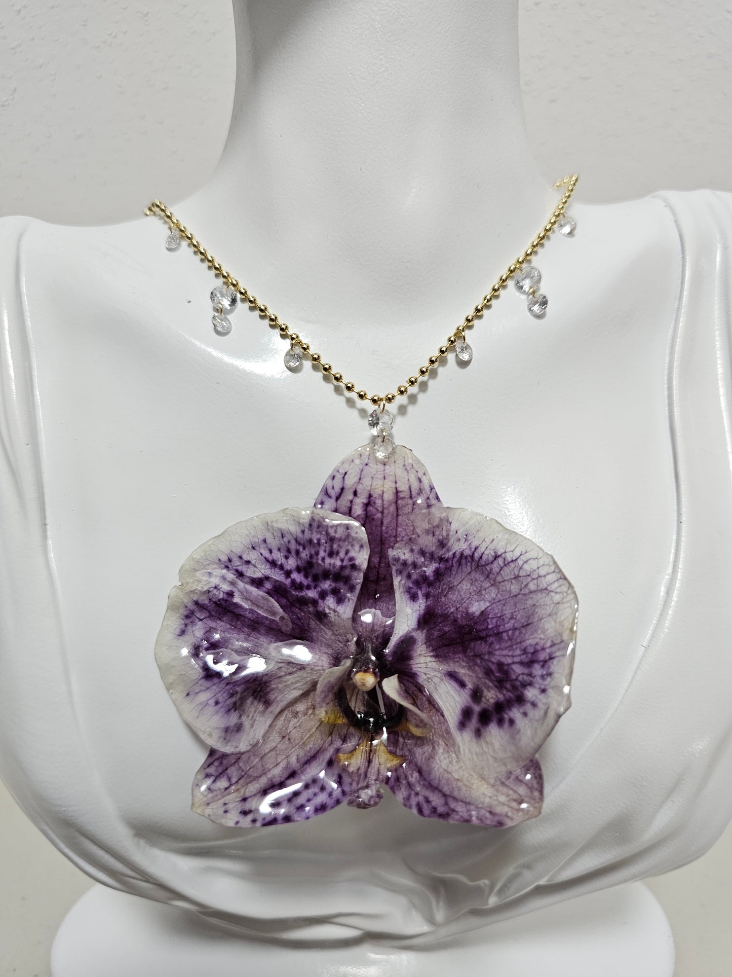 Collar Orquidea Purpura