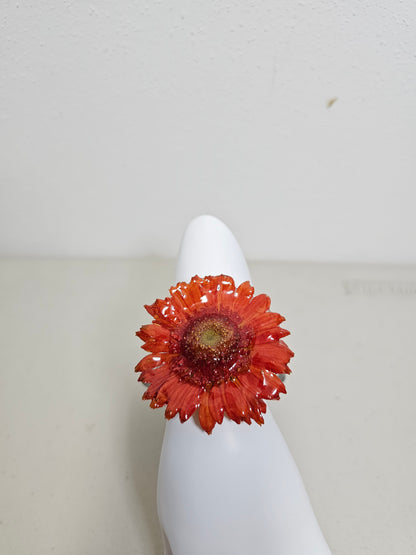 Pulsera Gerbera Naranja